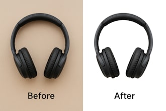 professional background removal and photo editing