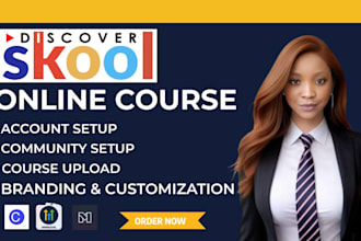 setup skool online community skool community setup skool community manager kajab