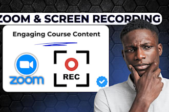 create engaging online course video zoom screen scriptwriting for cybersecurity