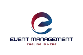 do event management party planning unique logo
