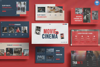 design custom epk pitch deck, movie pitch deck, film pitch deck, tv pitch deck