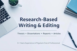do research writing and editing