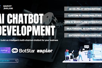build custom ai chatbots with multi channel integration and automation