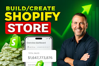 design all kind of shopify store , redesign and revamp shopify store