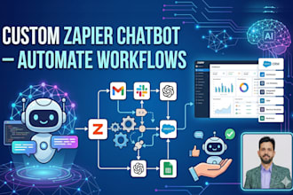 develop custom zapier chatbot with openai and website embed