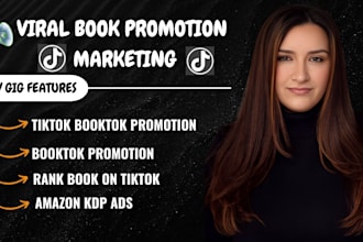 do tiktok  book promotion tiktok video content booktok content amazon kdp ads