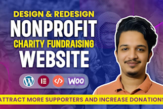 build nonprofit wordpress website, charity, ngo, fundraising