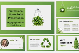 create investor pitch decks in powerpoint and google slides