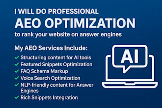 do aeo and SEO optimization to rank in google ai
