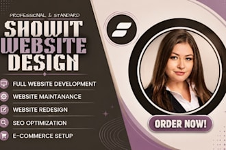 design showit website, showit redesign, showit template, customize showit,  seo