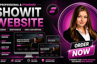 design showit website, showit redesign, showit template, customize showit,  seo