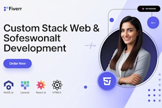 full stack web developer PHP laravel HTML react, node js expert
