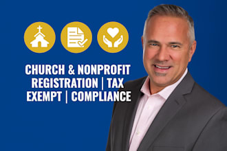 register your church, nonprofit, or charity with full legal compliance