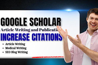 google scholar citations, write and publish research article in scopus writing