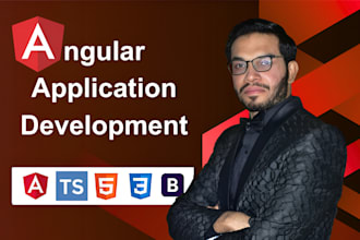 develop angular websites and responsive web applications