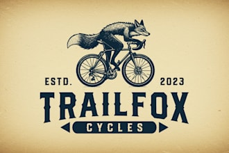 create a unique hand drawn logo design for your brand