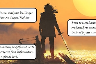 write a backstory for your ttrpg character