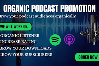 promote your podcast marketing grow download organically podcast promotion