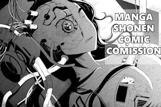 create shonen fighting manga with epic action scenes