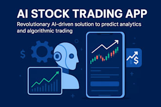 do mobile web platform stock market application, ai trading, website development