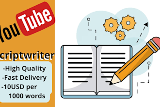 write engaging and original youtube or tiktok scripts