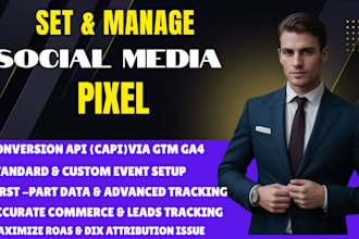 setup microsoft bing ads uet tag, tiktok pixel, pinterest tag, ga4 and GTM track
