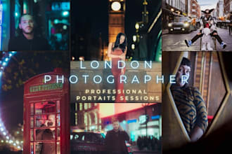 be your portrait photographer in london