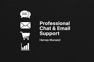 provide professional chat support and customer service