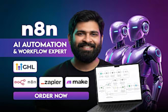 create custom n8n automation workflows to replace zapier, integromat and make