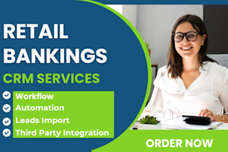 setup retail bankings crm investglass 360 view enteract ncino oracle creatio crm