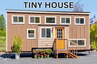 do container shop, house, restaurant, cottage, cabin tiny homes design