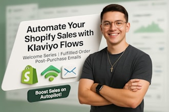 do welcome series fulfilled order, post purchase shopify klaviyo email flows