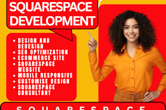 build website development squarespace create squarespace development
