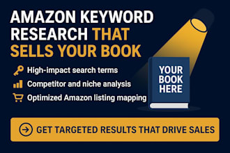 do advanced amazon keyword research for your book launch