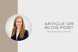 proofread and edit your article or blog post