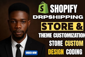 create 7 figure shopify dropshipping store ecommerce website development expert
