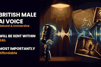 do a natural ai voiceovers british male