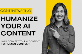 humanize ai content and rewrite chatgpt essays or articles