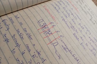 rewrite your notes in neat handwriting as PDF