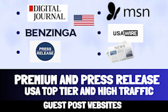 publish news article on high da guest post backlink, seo guest posting service