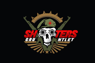 do modern professional high quality gun logo design