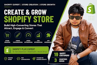 build and customize your shopify or shopify plus store