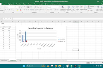create professional excel finance templates with dashboard