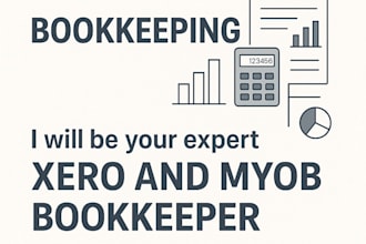 handle your business bookkeeping in xero or myob and help manage bas ias