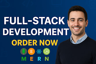 be front end web developer, full stack website development