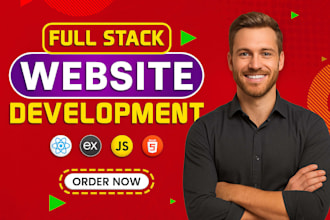 be front end web developer, full stack website development