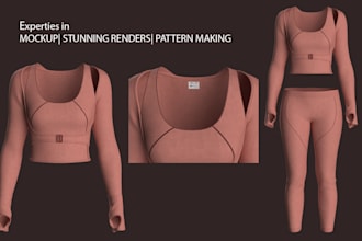 create sportswear,activewear and swimwear in clo 3d
