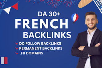 build high da french backlinks via manual guest posts on real websites