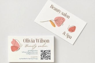design visiting card business card