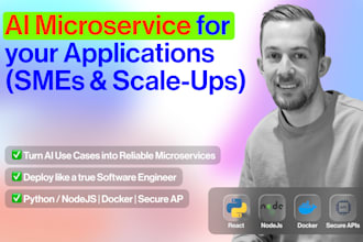 build an ai microservice that plugs into your app